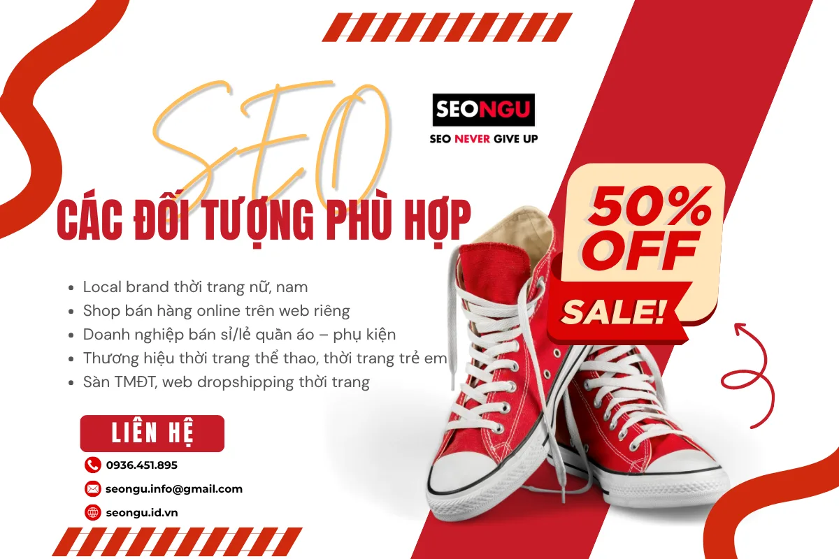 Các đối tượng ngành thời trang cần SEO